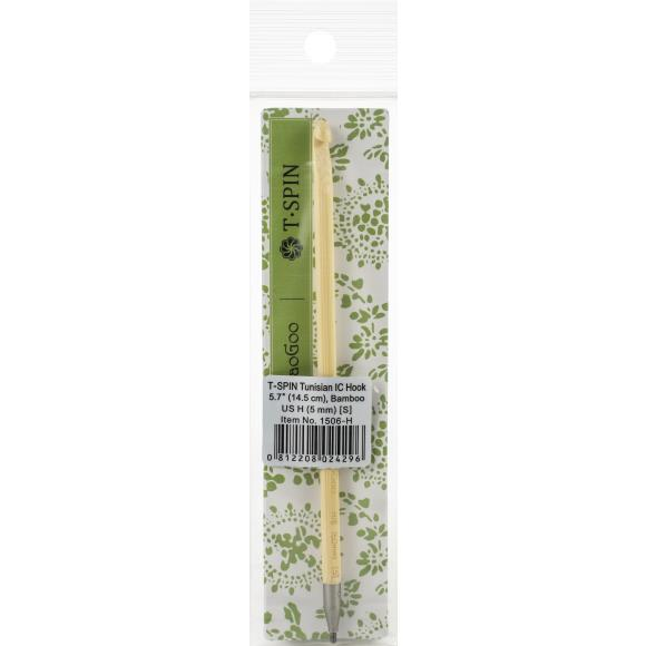 ChiaoGoo T-Spin Tunisian Crochet Hook - Interchangeable, Size K/6.5mm, 5.7-Inch, Smooth Finish For Easy Crocheting