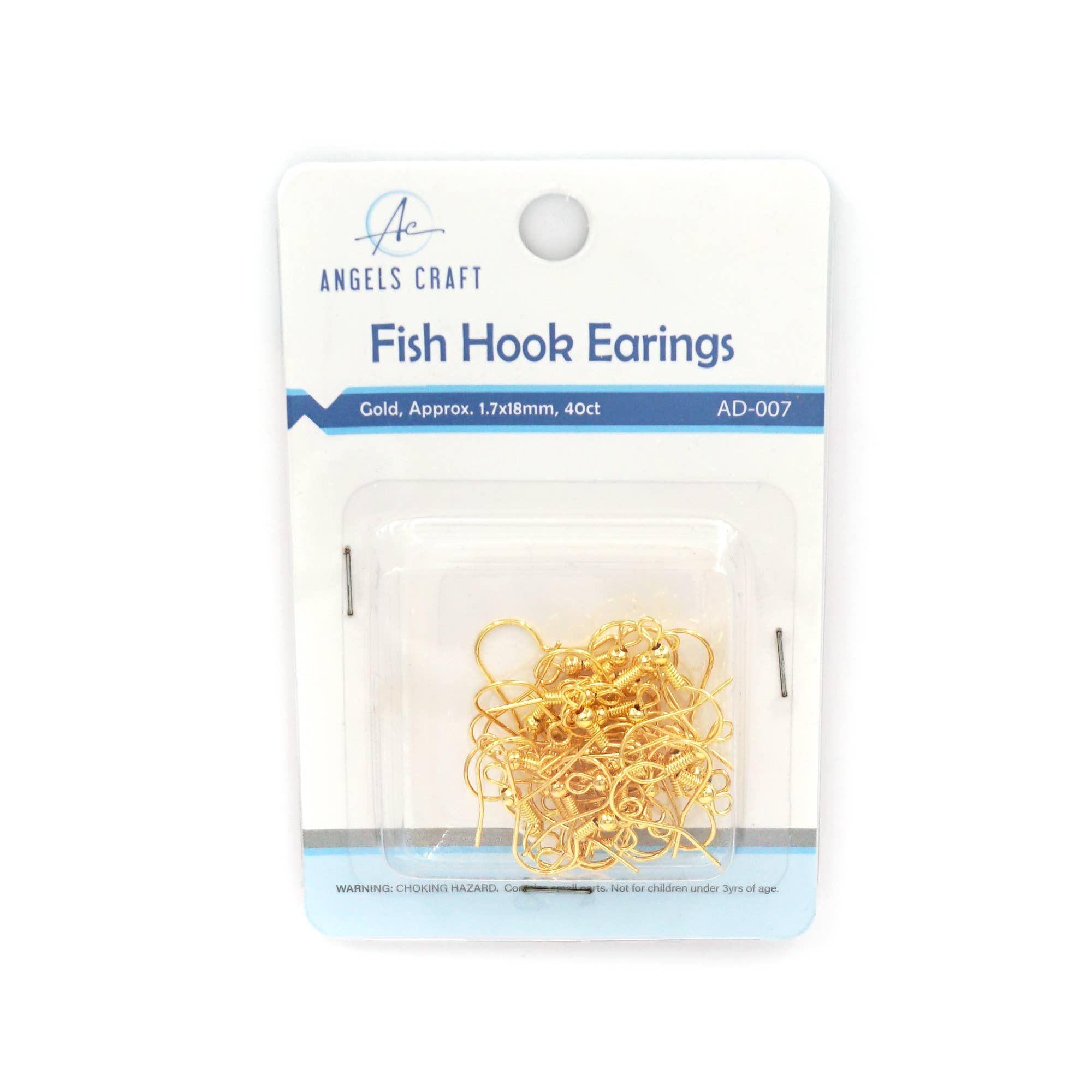 Alloy Fish Hook Earring 40ct (2 colors available) | Merry Pin Alloy Fish Hook Earring 40ct (2 colors available) | Merry Pin