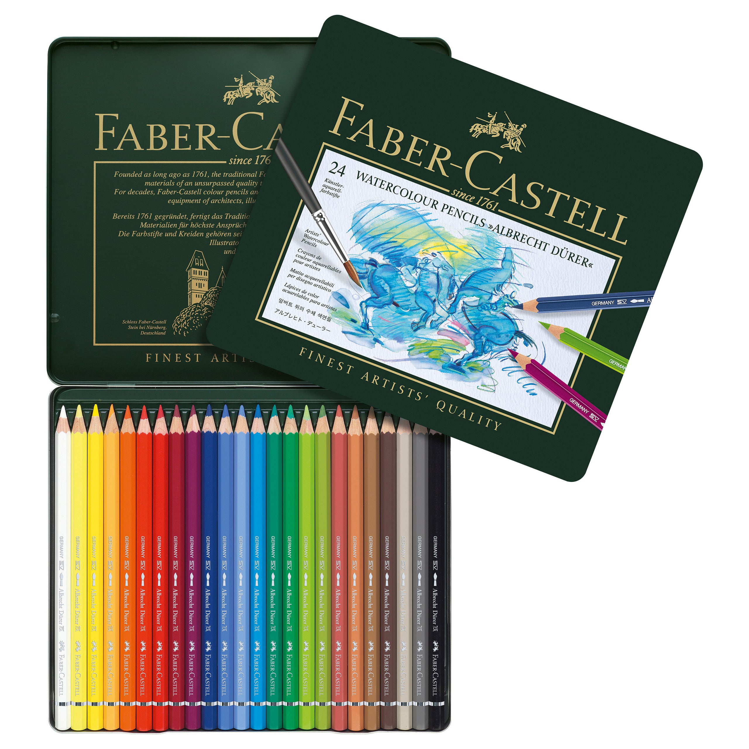 4 new faber castells pencil shops set